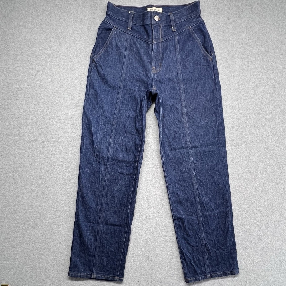 Madewell The Perfect Vintage‎ Jean 27 Stretch Dark Wash High Rise Denim